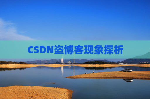 CSDN盗博客现象探析 CSDN盗博客现象探析
